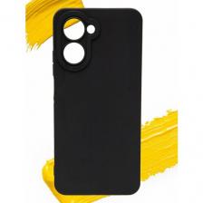 Чехол для realme c33 / чехол на реалми с33 с защитой камеры черный