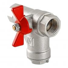 Шаровой кран Кран шар. со встроенным прямым фильтром, рукоятка бабочка 1/2 вн.-вн. VALTEC VT.294.N.04