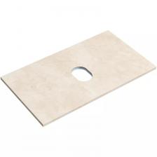 Столешница в ванную под раковину Sancos TT80A2 бежевая, без отв. под смеситель