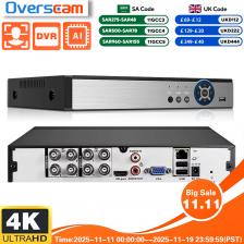 Overscam NI-KO01-2326AX-4K Гибридный 8-канальный видеорегистратор