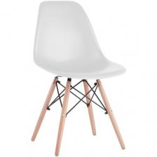 Стул BRABIX Eames CF-010 белый, на ножках, 4шт в комплекте [532630]
