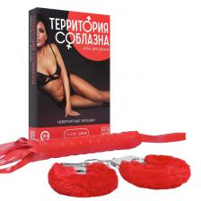 Плётка и наручники в секс-игре для пар «Территория соблазна. Невероятные эмоции»