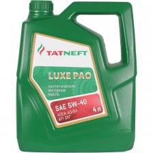 Моторное масло Татнефть LUXE PAO 5W-40
