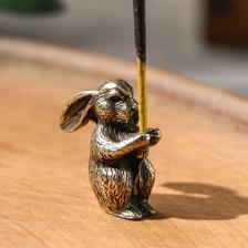 Подставка для благовоний TAKE IT EASY «Кролик», 3x2.5 см