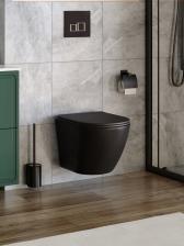 Унитаз Taliente Amato AM25010 Nero, подвесной