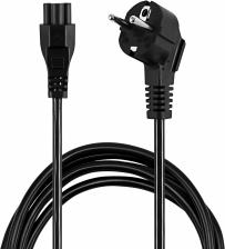 Кабели, шлейфы, переходники Кабель Buro BU-PCAB-1.8-3PIN IEC C5 (3-pin) Евровилка 1.8м