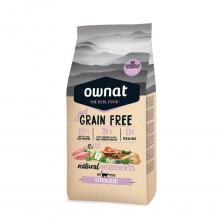 Ownat Adult Sterilized Grain Free Just Сухой корм беззерновой для стерилизованных кошек, с курицей, 3 кг
