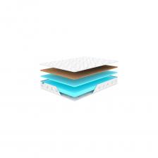 Матрас Оптима ролл медиум выполнен из высокоэластичной анатомической пены Balance Foam. Особая плотная структура пены позволяет ей выдерживать большие нагрузки и быстро восстанавливать свою форму после сна. Деликатная и упругая поддержка матраса создаст ощущение сна в невесомости. Лист из кокосовой койры придаст матрасу дополнительную жесткость, матрас является двусторонним, его можно переворачивать, на какой стороне спать сегодня, выбирать вам!Чехол матраса выполнен из трикотовой ткани - износостойкого материала, устойчивого к трению и истиранию.