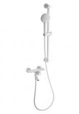 Смеситель для ванны с душем Wonzon & Woghand Click WW-FE05L222-MW матовый белый