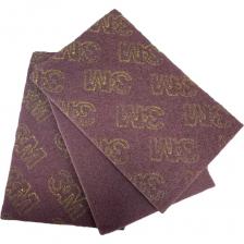 Лист шлифовальный 3М 7447 Scotch-Brite A VFN, бордовый, 152 мм х 230 мм (10 шт/уп) 7447