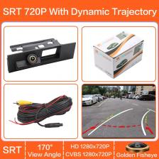 Ручка переключателя багажника автомобиля AHD 1080P, автомобильная камера заднего вида для Ford Mondeo MK3 MK4 MK5 S-Max 2017-2018, резервная камера заднего вида