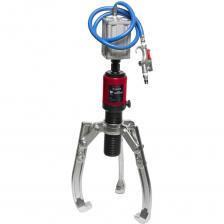 Предназначен для снятия широкого спектра зубчатых колес, подшипников, втулок, шкивов и других запрессованных деталей. Используется с 2 или 3 захватами. Высококачественные захваты и корпус из кованной стали обеспечивают превосходную надежность и удобное сервисное обслуживание. Точное гидравлическое управление обеспечивает быстрое, эффективное и безопасное вытягивание. Гидравлическая система высокой мощности для легкого вытягивания крупногабаритных деталей. Одновременное сведение захватов ускоряет рабочий процесс. Более эффективное вытягивание, поскольку один человек может выполнять работу там, где для ручных съемников часто требуются два оператора. Технические характеристики: Усилие 30 тонн Диаметр захвата 400 мм Ход рамы 70 мм Глубина захвата 220 мм