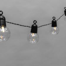 Гирлянда садовая Сэвил, 398см, 3000К, встроенный аккумулятор, солнечная панель,коллекция Лондон REXANT, цена за 1 шт