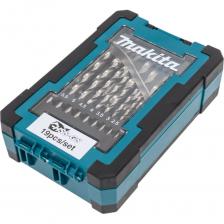 Набор сверл по металлу 1-10 мм, шаг 0.5 мм, HSS-GS, 19 шт Makita D-78352