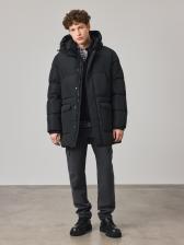 Just Clothes Пуховое пальто с капюшоном