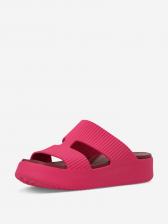 Шлепанцы женские Crocs Getaway Groove Platform HStrap, Розовый