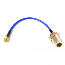 1 шт., полугибкий коаксиальный кабель с разъемом SMA типа «папа» на MCX N, RG402.141