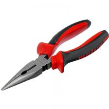 Длинногубцы прямые Matrix 17309, 160 мм, хром-ванадий, двухкомпонентные рукоятки