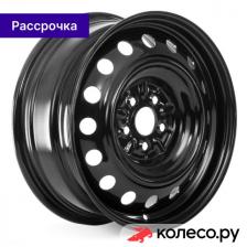 Штампованный диск R-1741 7.5x18/5*108 D54.1 ET38 Black