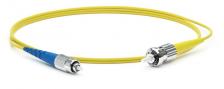 FC-ST Hyperline Патч-корд волоконно-оптический (шнур) SM 9/125 (OS2), FC/UPC-ST/UPC, 2.0 мм, simplex, LSZH, 2 м [FC-S2-9-FC/UR-ST/UR-H-2M-LSZH-YL]