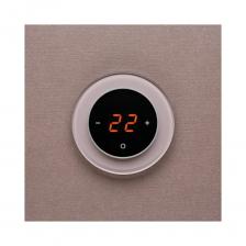 AURA RONDA 0627 TAUPE METAL(какао) – электронный терморегулятор с круглой лицевой панелью из закаленного стекла с обрамлением цвета какао (цвет по RAL 0627 TAUPE METAL) c выносным датчиком температуры на проводе. Терморегулятор AURA RONDA 0627 TAUPE METAL предназначен для управления любыми электрическими теплыми полами по показаниям выносного датчика. AURA RONDA 0627 TAUPE METAL устанавливается в стандартный подрозетник и используется для поддержания постоянной комфортной температуры пола.