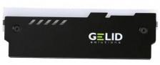 Радиатор GELID GZ-RGB-01 для DDR памяти GELID LUMEN Black, совместимы с DDR2/DDR3/DDR4, включая LP, 2шт, черные, RGB подсветка