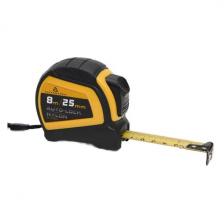 Рулетка ALUKOMTOOLS 8 м х 25 мм, Autolock, нейлоновое покрытие, магнитный зацеп (АТ-РИ3825А)