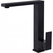 Однозахватный смеситель для кухни с поворотным изливом ALFI украсит современный интерьер. Его отличительная особенность - премиальный дизайн в стиле минимализм. Благодаря фирменному картриджу управление напором и температурой воды легкое и плавное. Корпус выполнен из латуни, не подверженной коррозии от длительного контакта с водой. Износостойкое покрытие в цвете матовый черный нанесено методом порошковой окраски с многоступенчатой системой подготовки и температурной обработки. Встроенный аэратор экономит воду и, обогащая струю воздухом, делает её мягкой и без брызг.