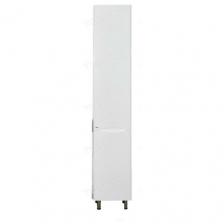 Пенал Misty Элвис 35 для ванной комнаты напольный, правый, белый