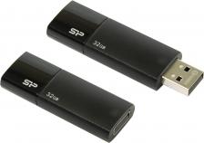 USB-флеш-накопитель USB Flash накопитель 32Gb Silicon Power Ultima U05 Black (SP032GBUF2U05V1K)