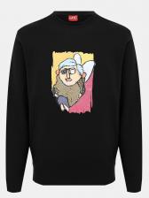 Свитшоты Just Clothes Свитшот с принтом