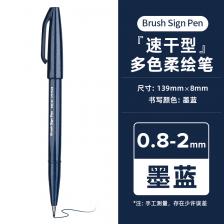 PENTEL TOUCH Brush Sign Pen SES15C набор из 24 цветов