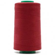 Нитки промышленные Bestex 40/2, универсальные, 5000 ярд (245 тёмно-красный)