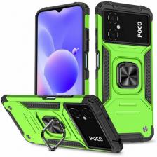 Чехол противоударный для Xiaomi Poco M5 и Poco M4 5G / Поко М5 и Поко М4 5G armor (Салатовый)