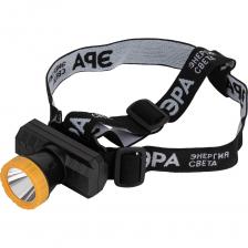 Налобный фонарь Налобный светодиодный фонарь ЭРА GA802 аккумуляторный мощный яркий 2 режима желто-черный Б0055349