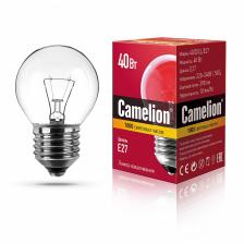 MIC Camelion 40/D/CL/E27 (Эл.лампа накал.с прозрачной колбой, сфера), цена за 1 шт.