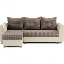 Угловой диван Ария Скала: комфорт и стиль в вашем доме Диван Ария Скала выполнен в современном стиле и сочетает в себе комфорт и функциональность. Диван имеет габариты 225х150х78 см, что позволяет разместить его даже в небольших помещениях. Спальное место размером 190х140 см обеспечивает комфортный отдых. Высота сиденья составляет 43 см, а глубина сиденья – 70 см. Каркас дивана выполнен из массива дерева, мебельной фанеры, бруса и ЛДСП. Наполнитель – многослойный ППУ, который обеспечивает мягкость и комфорт при использовании. Диван оснащен вместительным ящиком для белья, что позволяет экономить пространство и поддерживать порядок в комнате. Диван Ария Скала имеет гарантию 18 месяцев и срок службы 10 лет, что подтверждает его высокое качество и надежность. Выбирая угловой диван Ария Скала, вы получаете стильный, комфортный и функциональный предмет мебели, который станет украшением вашего дома и обеспечит вам и вашим близким комфортный отдых.