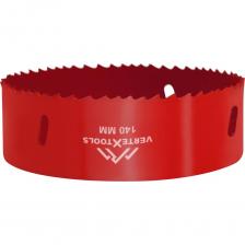 Коронка биметаллическая vertextools 2525-140