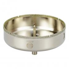 Алмазная коронка с центрирующим сверлом по стеклу и кафелю Strong. Коронка применяется для сухого и мокрого высверливания отверстий в кафеле, плитке, керамике, в мягкой напольной и настенной плитке. Алмазное напыление, нанесенное посредством вакуумной пайки, режущая кромка обеспечивает плавное засверливание и скорость сверления. Внимание, изображение товара может отличаться от реального! Верные параметры указаны в технических характеристиках товара.