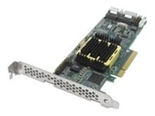 Контроллер 2244100-R Adaptec 8xSAS/SATA RAID 60, 6, 50, 5EE, 5, 10, 1E, 0, 1, Hybrid RAID, JBOD 512MB PCI-Ex8