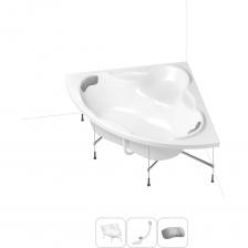 СОВЕРШЕНСТВО И ПРАКТИЧНОСТЬ В КАЖДОЙ ДЕТАЛИ Акриловая ванна Elegant производится длиной 140 и 150 см, одинаково эффектно выглядит при встраивании вровень с поверхностью пола и установке на металлический каркас. Купель овальной формы с плавными изгибами является одной из наиболее просторных и вместительных чаш, идеально подходит для людей высокого роста. Эргономичное сиденье с высокой спинкой и выверенный наклон стенок ванны создают эффективную поддержку во время гигиенических процедур. На широких бортиках можно с легкостью разместить часто используемые предметы гигиены и установить встраиваемый смеситель. АКРИЛОВОЕ СТЕКЛО И ЭКОЛОГИЧЕСКИ ЧИСТЫЕ МАТЕРИАЛЫ Технология изготовления акриловых ванн Lavinia Boho основана на использовании высокопрочного 4 мм цельного листа полиметилметакрилата (ПММА), который изготавливают на абсолютно ровной зеркальной поверхности и нагревают до температуры 170 °С. Далее эластичный лист помещают в вакуум-формовочное оборудование и под большим давлением заполняют матрицу будущей ванны: без образования пузырьков, пустот, искривлений или трещин. Для придания ударной вязкости и максимальной прочности конструкции по всему основанию купели закладывается усиленная плита ДСтП, а внешняя сторона ванны покрывается смесью полимера с отвердителем и ровингом. После отверждения при температуре 80-90 °С в ванне высверливают отверстия для слива-перелива. Каждое изделие проходит многоступенчатую проверку качества на геометрию и надежность. ВИДИМЫЕ ПРЕИМУЩЕСТВА ВАНН ИЗ 100% ЛИТЬЕВОГО АКРИЛА Ванны изготовлены из однородного литьевого акрила и не подвержены истиранию, выцветанию и воздействию ультрафиолета, что позволяет сохранять равномерный глянцевый блеск на протяжении всего срока службы. Потрясающая гладкая поверхность с прочными стенками демонстрирует высокую стойкость к царапинам, жесткой воде и не боится чистящих химических средств. Благодаря отсутствию швов за изделием легко ухаживать: поверхность достаточно протереть влажной тканью с мягким моющим средством, затем смыть теплой водой. При наполнении ванны горячей водой она отлично сохраняет форму и не деформируется, стабильно выдерживает нагрузку до 500 кг. ПРОЧНЫЙ КАРКАС ИЗ СТАЛИ Ванна монтируется на усиленный стальной каркас с повышенной стойкостью к коррозии и повреждениям. Для максимальной устойчивости чаша стабилизируется креплениями к стене. Конструкция надежно фиксирует ванну и равномерно распределяет динамическую нагрузку до 500 кг. Регулировка опор по высоте нивелирует незначительные перепады уровня пола на различных поверхностях. КОМПАКТНЫЙ СИФОН С ПОВЫШЕННОЙ ФУНКЦИОНАЛЬНОСТЬЮ Автоматический слив-перелив Useful Extras от Wellsee с донным клапаном click-clack и съемной накладкой на перелив изготовлен из полипропилена повышенной прочности и высокой термической устойчивости. Накладка на перелив и крышка донного клапана выполнены из латуни и не подвержены коррозии. Благодаря системе click-clack управлять наполнением ванны или оттоком воды просто и удобно: всего лишь одно нажатие на крышку донного клапана рукой или ногой. Внутренние стенки конструкции с антибактериальным покрытием Protect’IN устойчивы к оседанию водопроводных примесей, что снижает вероятность образования засоров. Самоочищающаяся форма и изгибы сифона-автомата препятствуют скоплению грязи внутри обвязки и поддерживают высокую пропускную способность — 50 л/мин. Функция верхней очистки позволяет с легкостью устранять возможные засоры, а усовершенствованный плоский гидрозатвор служит барьером для неприятных канализационных газов и занимает минимум места под ванной. ПОДГОЛОВНИК НА САМОКЛЕЯЩЕЙСЯ ЛЕНТЕ Гелевый подголовник на ванну от Wellsee — функциональное дополнение для любителей глубокой релаксации. Благодаря волнообразной форме и высокой эластичности подушка мгновенно адаптируется к изгибам тела, равномерно распределяет нагрузку в шейно-воротниковой зоне и создает идеальные условия для отдыха. Подголовник из вспененного полиуретана с гелевой структурой гипоаллергенен и безопасен для здоровья человека. Поверхность изделия не впитывает влагу и запахи, что гарантирует высокий уровень гигиен