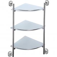 Угловая стеклянная полка Haiba hb1907-3 539829