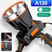 Налобный фонарь ASORT мощный