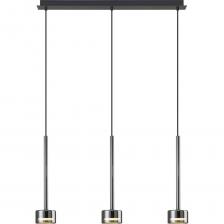 Вариации подвесных светильников Tonic не оставят равнодушным никого. Интерьерные пространства с этой элегантной коллекцией выглядят всегда актуальными и изящными. Разнообразие по формам всегда черных платформ также является предметом дизайна. Количество подвесов может быть от одного до четырнадцати, в зависимости от объема пространства, где они висят. Лаконично законченные вытянутые цилиндрические трубки, в которые спрятана часть проводов и двойные цилиндрические плафоны придают также утонченную статичность образу. А градация цвета от дымчатого до бронзового стекла позволяет вписывать светильник в любые интерьеры как теплого, так и холодного колорита. Ими могут быть пространства гостиных, спален, прихожих, лестничные холлы, кухни-столовые, барные стойки, зоны рецепции в общественных интерьерах и залы ресторанов.