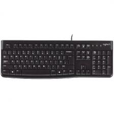 Клавиатура проводная Logitech USB K120 ANSI EN/RU (920-002583) BLACK