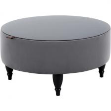 Стол журнальный Italia ОГОГО (арт.339969), (ЛДСП/Серый) (круглая столешница, 4 ножки) ОГОГО Обстановочка!