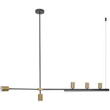 Подвесной светильник Kink Light Рия 07618-150,36 латунь GU10 5*5W+Led 15W (3000K)