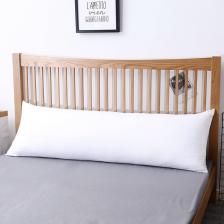 Хлопковая подушка-обнимашка Dakimakura белая 50x150 см