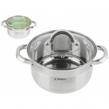 Кастрюля из нерж. стали, 3.2 л, ф 20 x 11.5 см, STARCOOK, PERFECTO LINEA (50-520115)