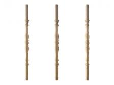 балясина точеная нагель тип 3 900х50х50мм б/с